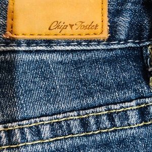 Chip Foster distressed skinny jeans